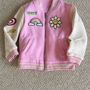 Chaser Pink and Cream Kids jacket